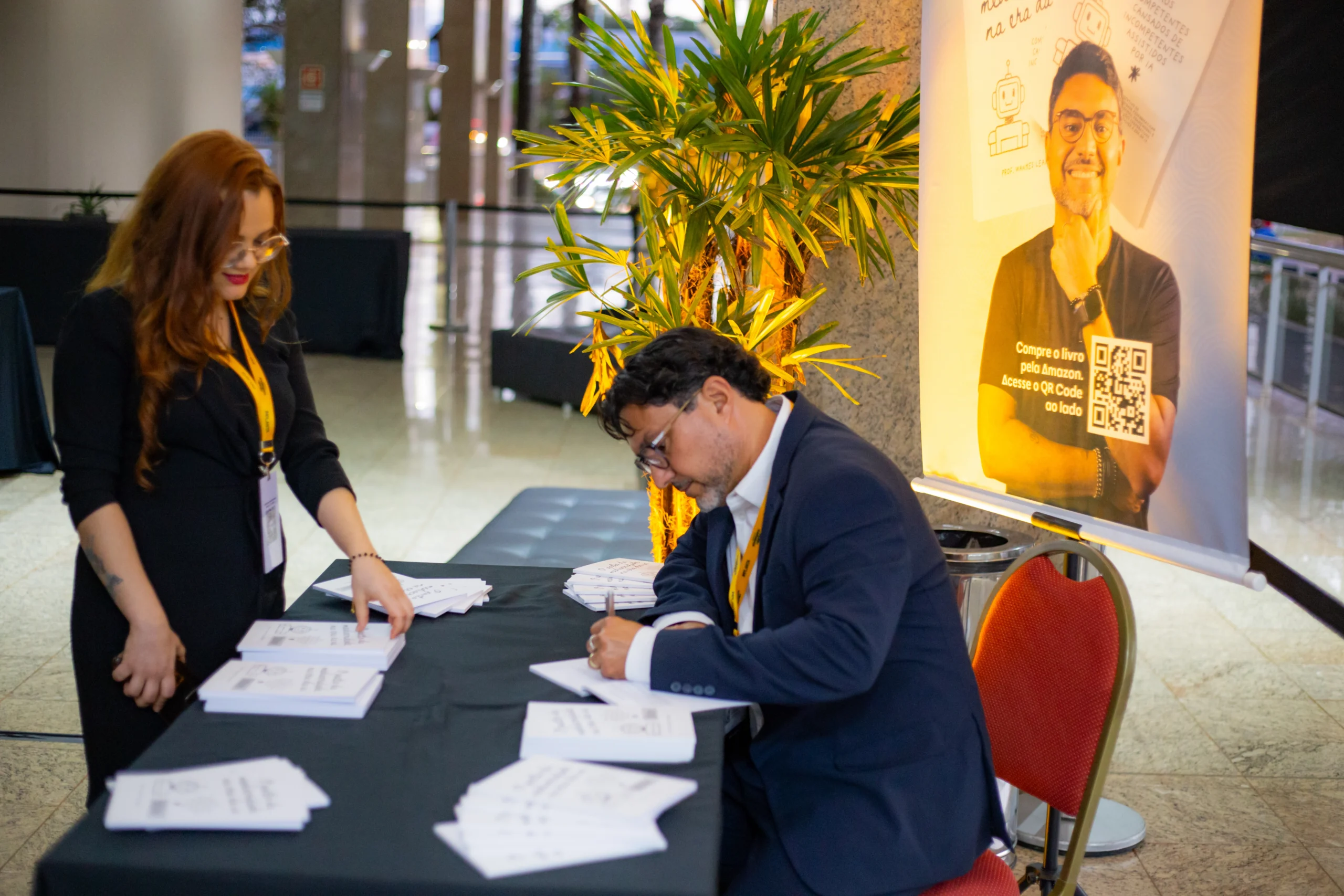 Conteúdo sobre Inteligência Artificial apresentado no evento